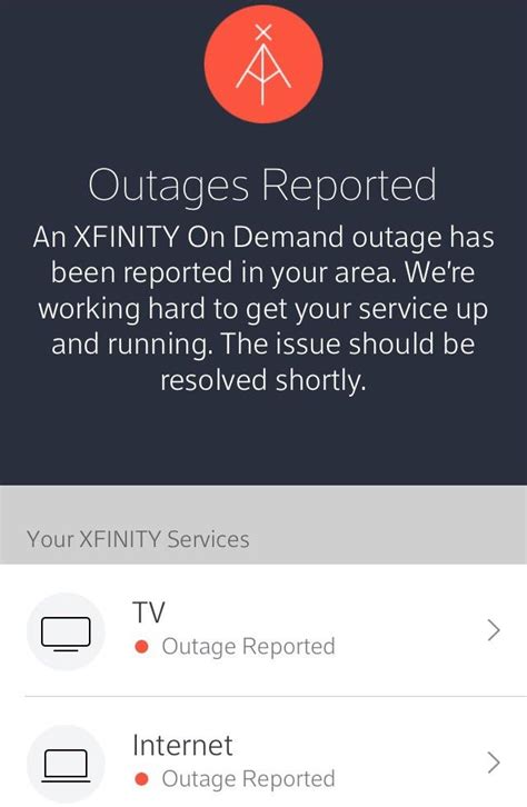 xfinity report outage|More.